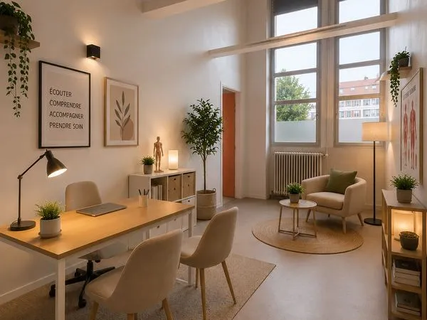 Bureau de 15m2 en centre ville de Château-Thierry