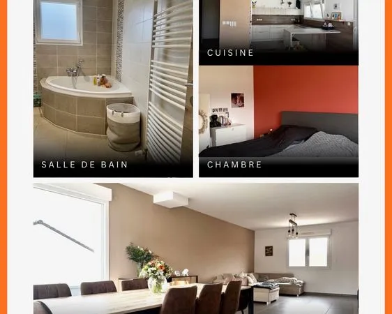 VENTE MAISON INDIVIDUELLE PLAIN PIED — 354 000 (PAP, sans agence)