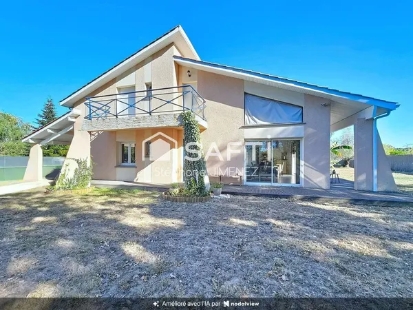 Maison d'architecte de 145 m²et 1200m² de terrain