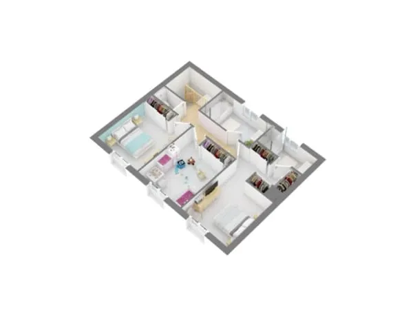 Maison neuve 6 pièces 130 m²