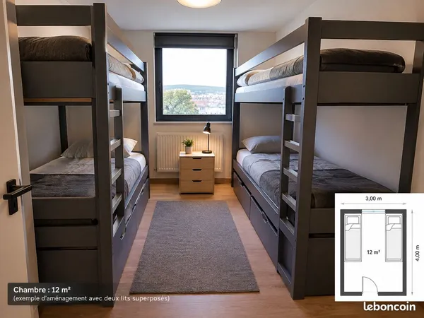 Location chambre colocation