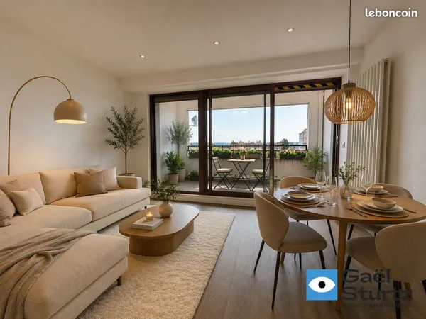 Appartement 3 pièces 58 m²