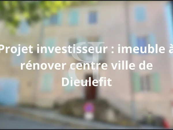 Immeuble à rénover avec possibilité de créer 7 logements à