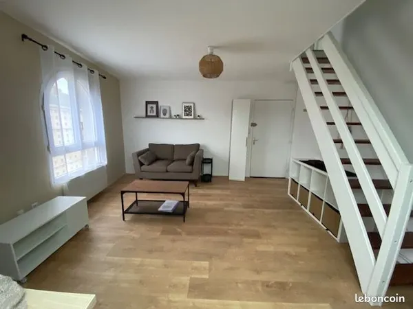 Duplex T2Bis-36m2 Carrez/61M2 au sol-Rénové- Gare- Centre-ville