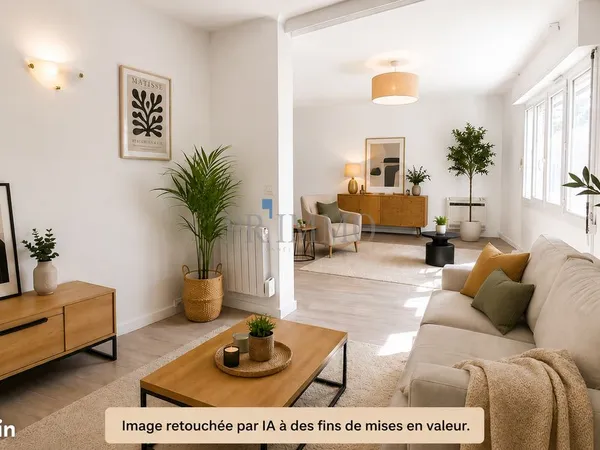 Studio 1 pièce 38 m²