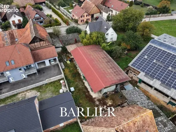 Hangar agricole sur une parcelle de 6,31 ares