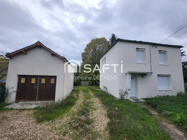 Maison individuelle, avec garage indépendant, 3 chambres
