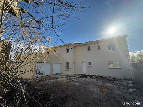 Maison neuve T4 95m2 garage jardin