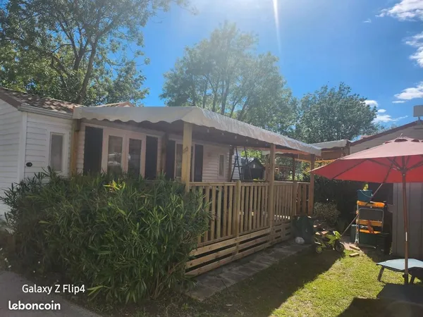Mobilhome sur Emplacement