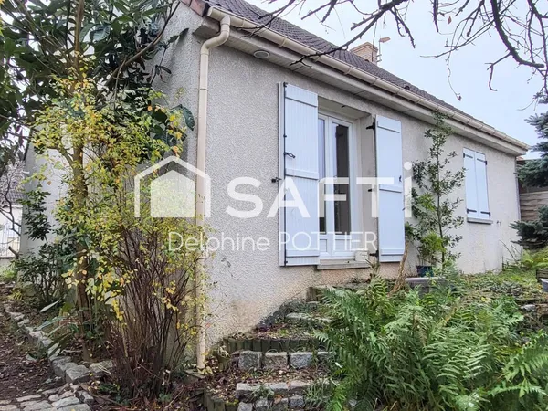 Maison 90m², 5p, 4 chambres, vivable de plain-pied, sous-sol total