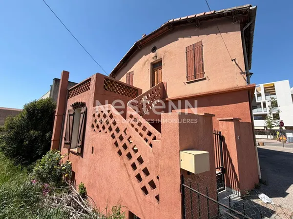 Gardanne - maison à rénover - jardin - grand garage - très beau potentiel
