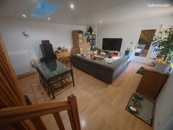 F3 en duplex - METZ à deux pas de la gare - garage et terrasse