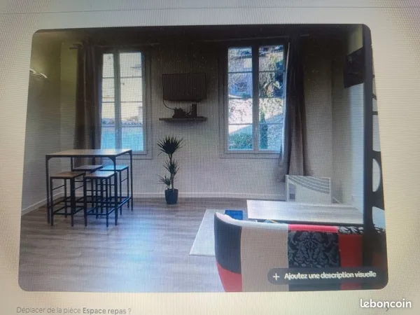 ✨ t2 meublé cosy - centre-ville - à 2 pas des cardeurs