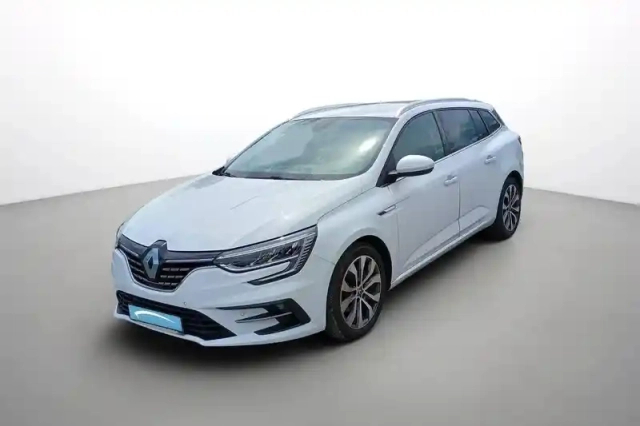 Renault Megane iv estate blue dci 115 edc