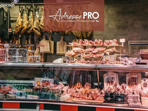 Local boucherie 62 m²