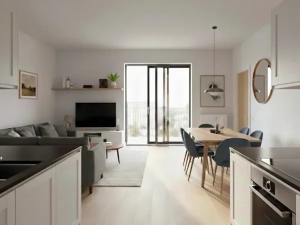 Appartement 3 pièces 57 m²