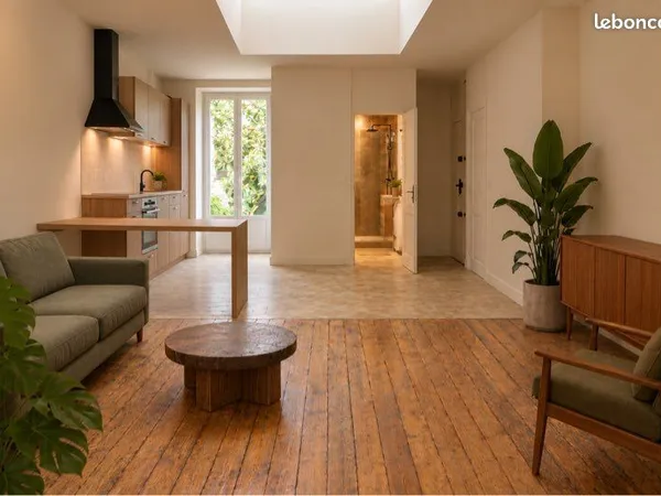 T2 40 m² + Garage fermé + Cave - non meublé- Nantes Canclaux / Mellinet