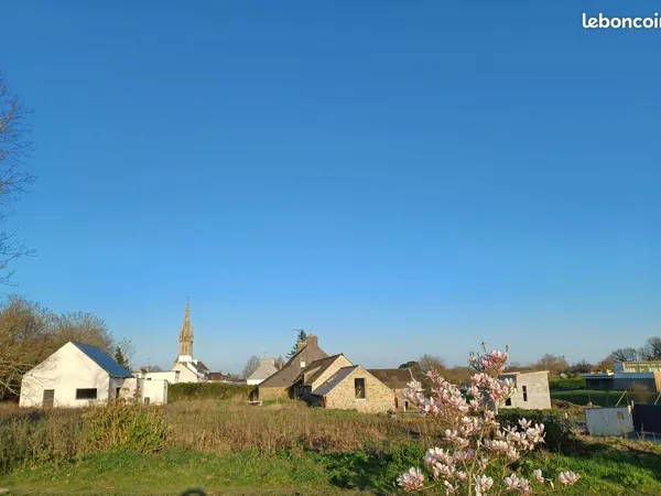 Terrain à bâtir-PLEIN CENTRE PLOMELIN