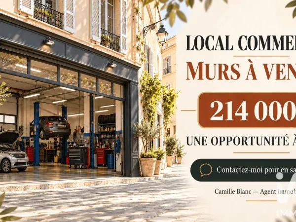 Local commercial 1 pièce 140 m²