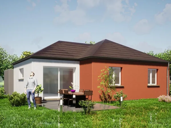 Maison plain pied avec garage sur 4 ares secteur Reiningue - Wittelsheim -Cernay