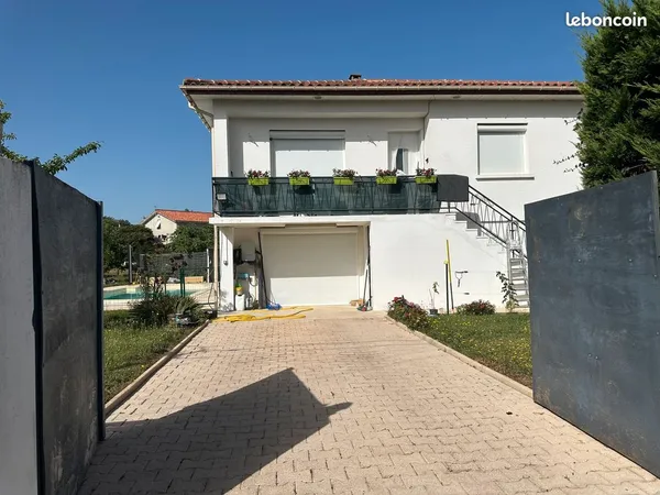 Maison 6 pieces avec piscine