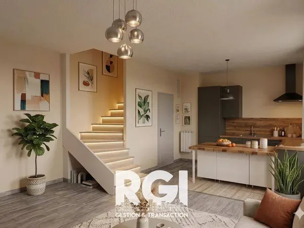 Maison 3 pièces 52 m²
