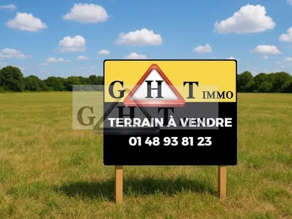 À VENDRE - SAINT-SOUPPLETS - ENTREPOT TERRAIN 6 300 m²