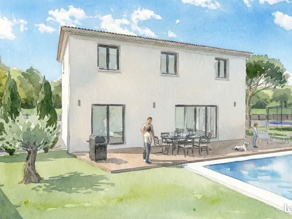 Maison 134 m² avec terrain à BOUC-BEL-AIR (13)