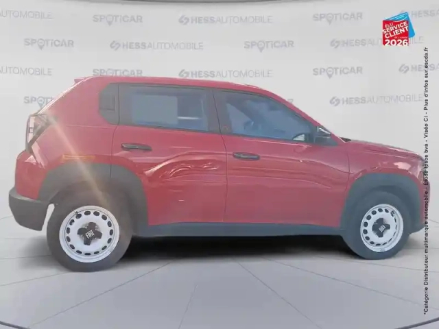 Fiat Panda grande  electrique 113ch red — photo 4