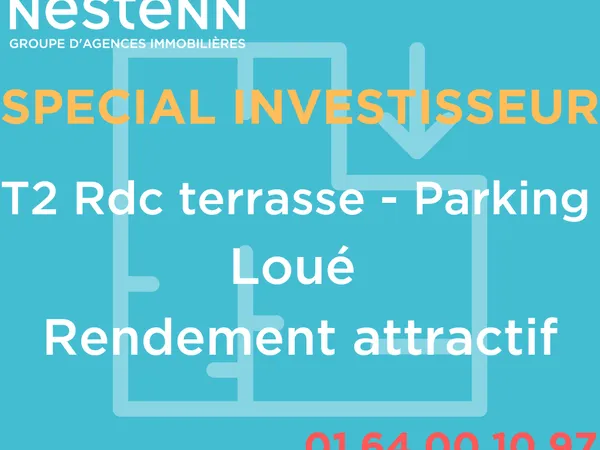 Appartement Provins 2P rdc 47.30 m2 avec terrasse et parking