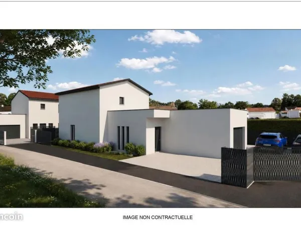 TERNAY - Maison neuve 103m2 + garage - 297 000 - Hors d'eau / hors d'air