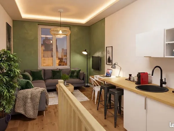 Duplex 2 pièces 40 m²