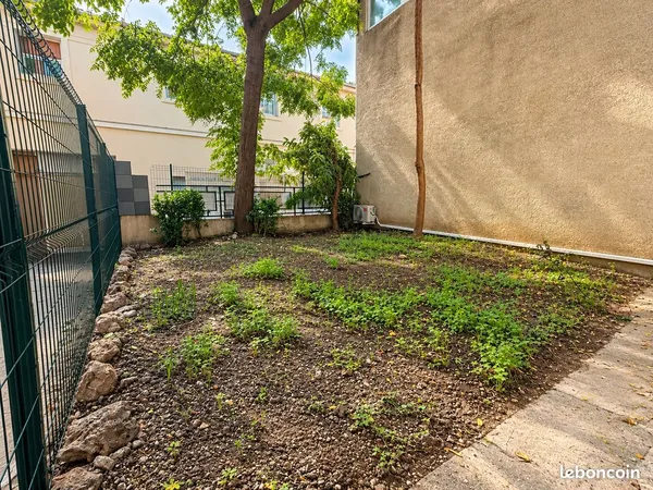 T2 climatisé de 28 m² avec jardin de 40 m² - Quartier gare
