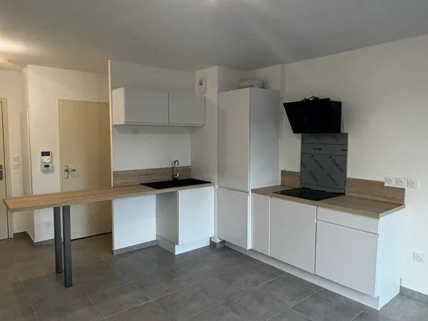 Appartement T2 neuf avec place de parking double et grande terrasse