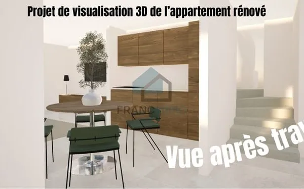 CHARMAUVILLERS - APPARTEMENT A RENOVER