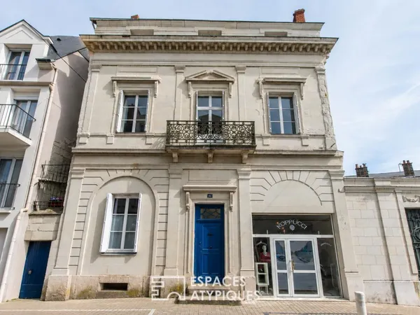 Vends maison bourgeoise - 200 m² - 5 pièces, 4 chambres - Saumur 49400