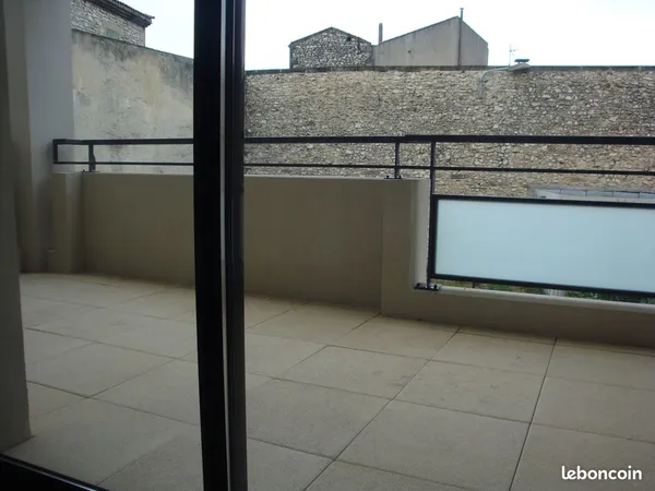 Appartement 2 pièces avec terrasse couverte