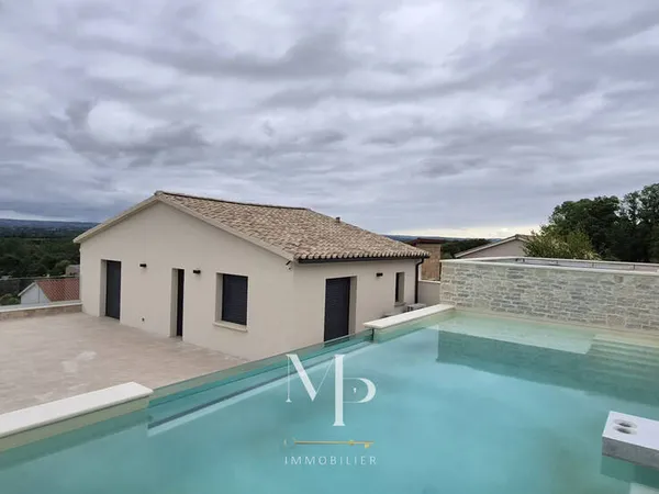 Villa contemporaine de 2020 143 m2 avec vue dégagée et piscine MORAS EN VALLOIRE