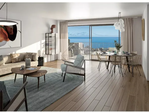 Appartement contemporain  neuf vue mer  Monte-Carlo