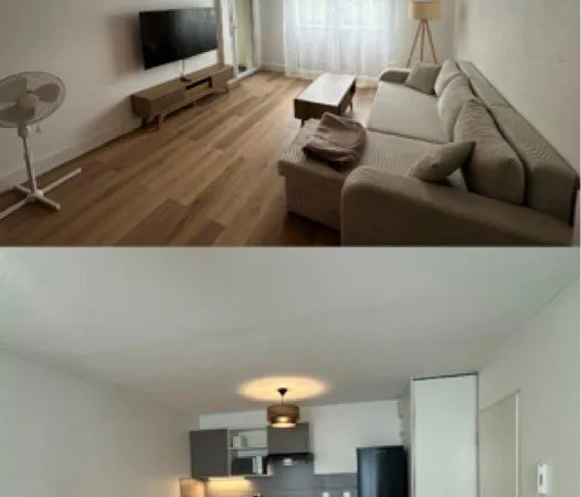 à louer - t3 meublé de 56 m²