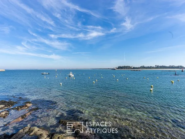 Bel Appartement Face Mer au Croisic avec piscine et accès plage