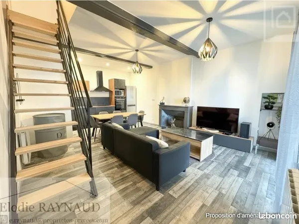 Maison 3 pièces 72 m²