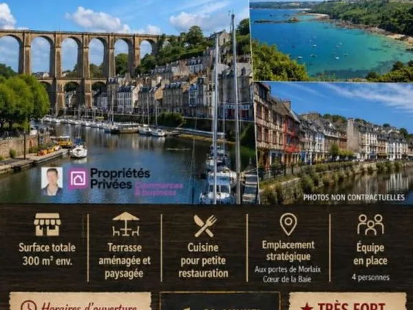 MORLAIX - BAR RESTAURANT, Licence IV et logement