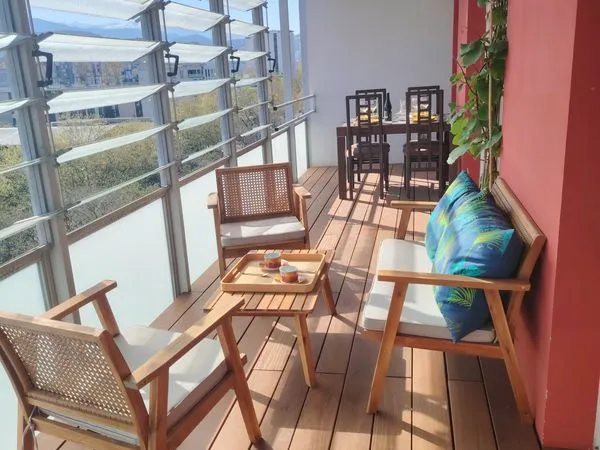T3 lumineux - Dernier étage avec terrasse et vue panoramique -