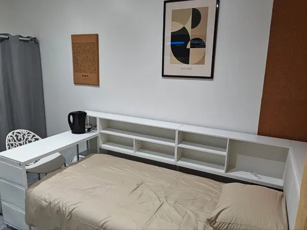 Location chambre meublée RER B Vert Galant / CDG / Paris