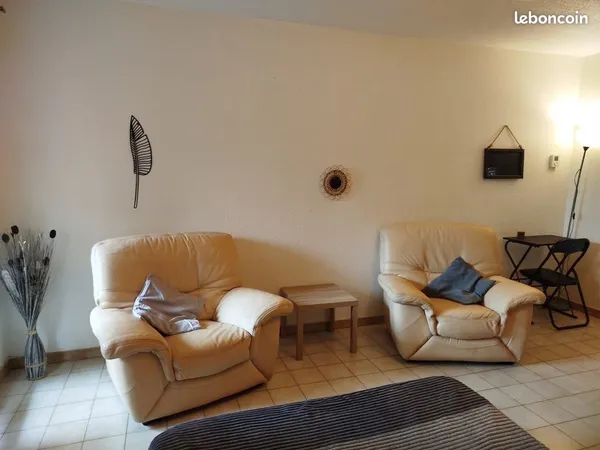 Montpellier - T1 meublé 30 m² avec terrasse & parking privatif