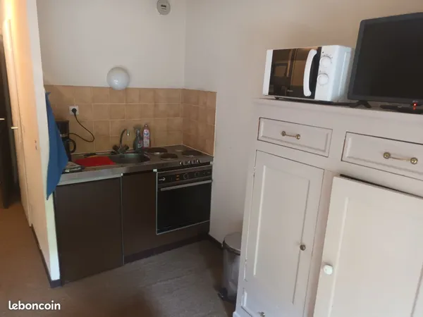 Studio meublé 18 m²
