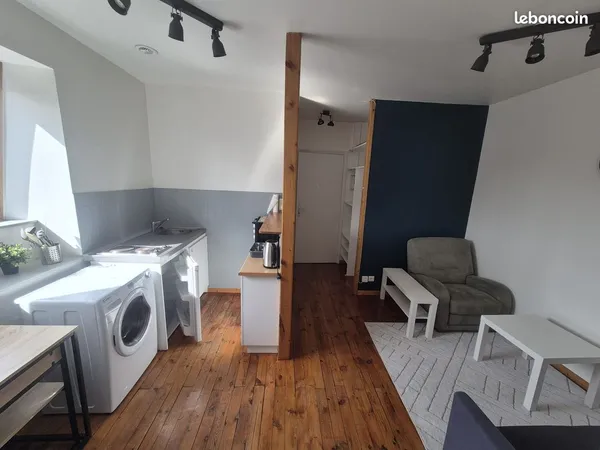 2 pièces meublé 28 m² - Vichy - 470 CC
