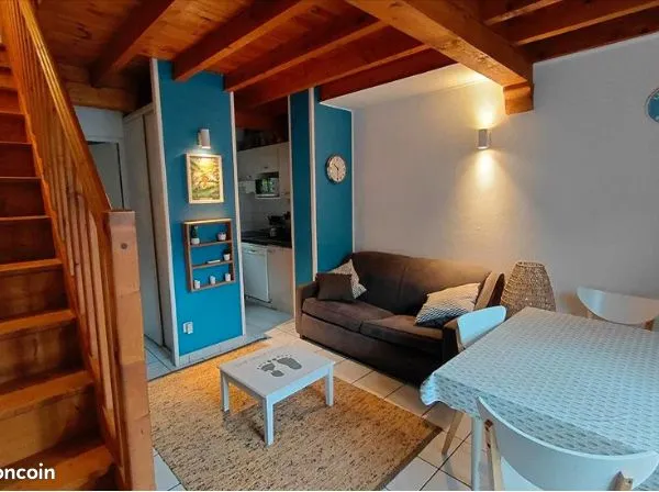 Maisonnette mitoyenne T2 cabine "Petite Casa" * - terrasse - cellier - parking