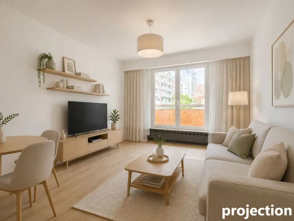 Appartement 1 pièce 27 m²